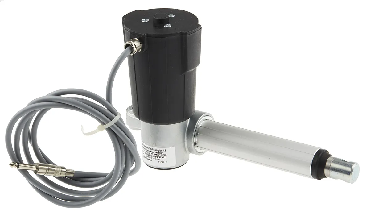 Attuatore lineare elettrico Ewellix Makers in Motion CATR33, corsa 100mm, 24V cc, 3500N max, vel. 65mm/s