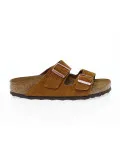 Sandalo basso Birkenstock ARIZONA SOFT FOOTBED in camoscio ocra