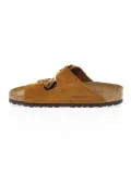 Sandalo basso Birkenstock ARIZONA SOFT FOOTBED in camoscio ocra